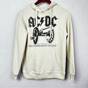 ACDC Sweater Long Sleeve Graphic Concert Band Hoodie Rock Loungewear Comfy